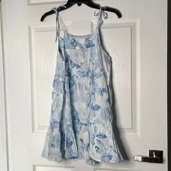 NWT Victoria's Secret Floral Spaghetti Strap Mini Dress - Picture 4 of 4